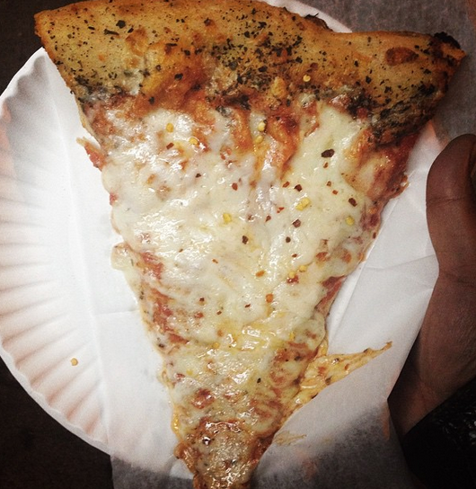 regular cheese pizza